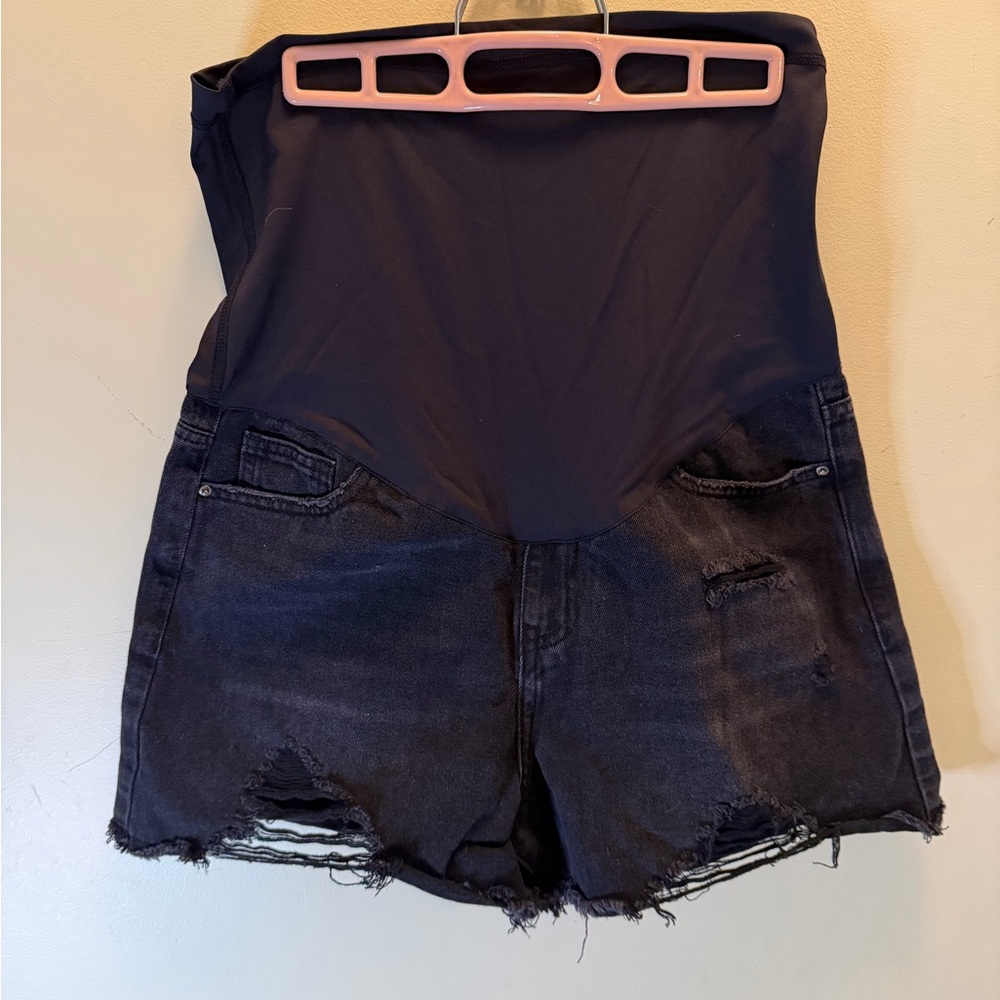 PinkBlush Maternity Denim Shorts